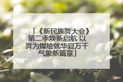 《新民族舞大会》第二季焕新启航 以舞为媒绘就华夏万千气象新篇章