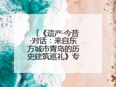 《遗产·今昔·对话：来自东方城市青岛的历史建筑巡礼》专题展在德开幕