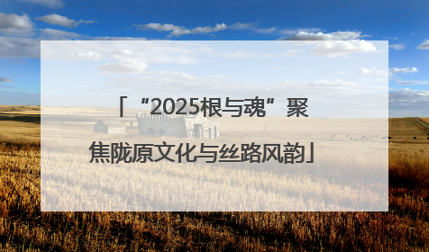 “2025根与魂”聚焦陇原文化与丝路风韵