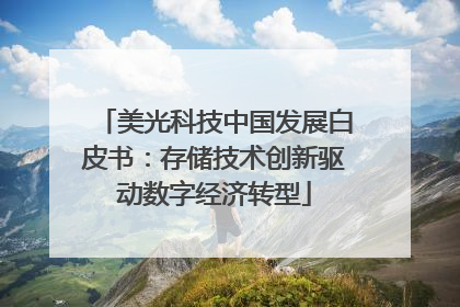美光科技中国发展白皮书：存储技术创新驱动数字经济转型