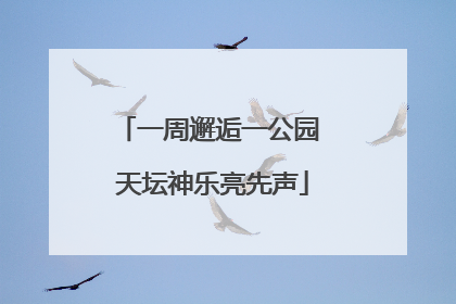 一周邂逅一公园 天坛神乐亮先声