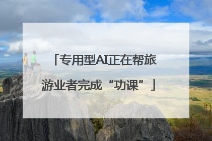 专用型AI正在帮旅游业者完成“功课”