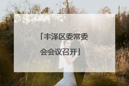 丰泽区委常委会会议召开