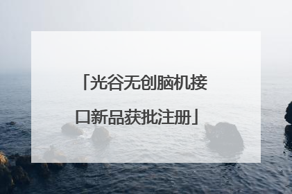 光谷无创脑机接口新品获批注册