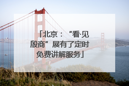 北京：“看·见殷商”展有了定时免费讲解服务