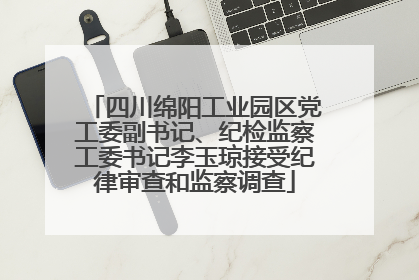四川绵阳工业园区党工委副书记、纪检监察工委书记李玉琼接受纪律审查和监察调查