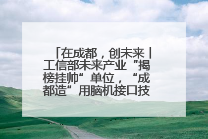 在成都，创未来丨工信部未来产业“揭榜挂帅”单位，“成都造”用脑机接口技术造福孤独症儿童