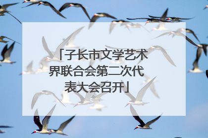 子长市文学艺术界联合会第二次代表大会召开