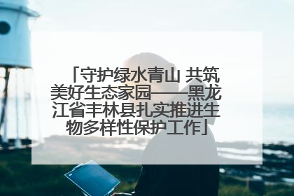 守护绿水青山 共筑美好生态家园——黑龙江省丰林县扎实推进生物多样性保护工作