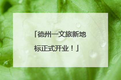 德州一文旅新地标正式开业！