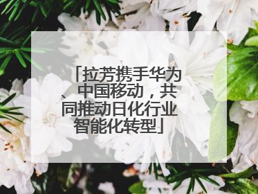 拉芳携手华为、中国移动，共同推动日化行业智能化转型