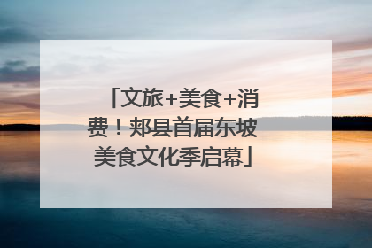 文旅+美食+消费！郏县首届东坡美食文化季启幕