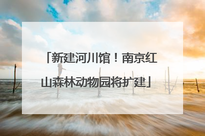 新建河川馆！南京红山森林动物园将扩建