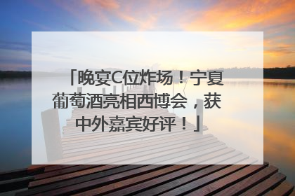 晚宴C位炸场！宁夏葡萄酒亮相西博会，获中外嘉宾好评！