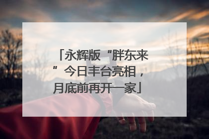 永辉版“胖东来”今日丰台亮相，月底前再开一家