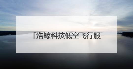 浩鲸科技低空飞行服务平台MWC上海首秀，推动产业创新