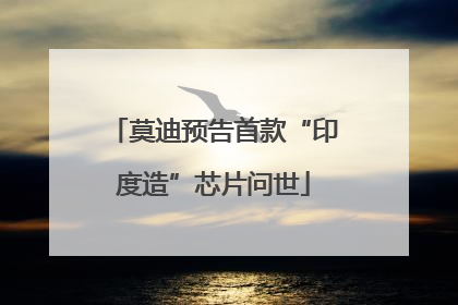 莫迪预告首款“印度造”芯片问世