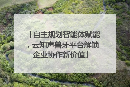 自主规划智能体赋能，云知声兽牙平台解锁企业协作新价值