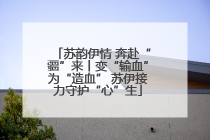 苏韵伊情 奔赴“疆”来丨变“输血”为“造血” 苏伊接力守护“心”生