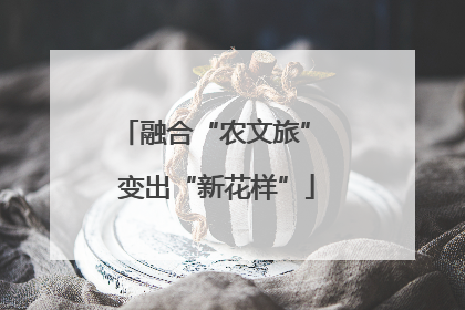 融合“农文旅” 变出“新花样”