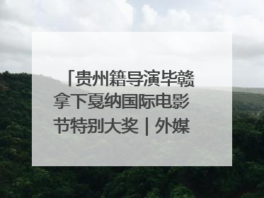 贵州籍导演毕赣拿下戛纳国际电影节特别大奖｜外媒点赞：奇妙而广阔的纯粹电影梦