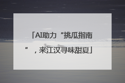 AI助力“挑瓜指南”，来江汉寻味甜夏