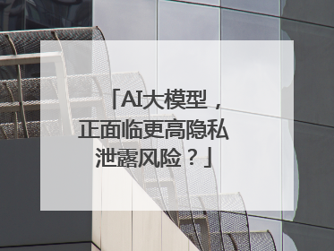 AI大模型，正面临更高隐私泄露风险？