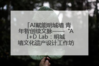 AI赋能明城墙 青年智创续文脉——“AI+D Lab：明城墙文化遗产设计工作坊”在南京开营